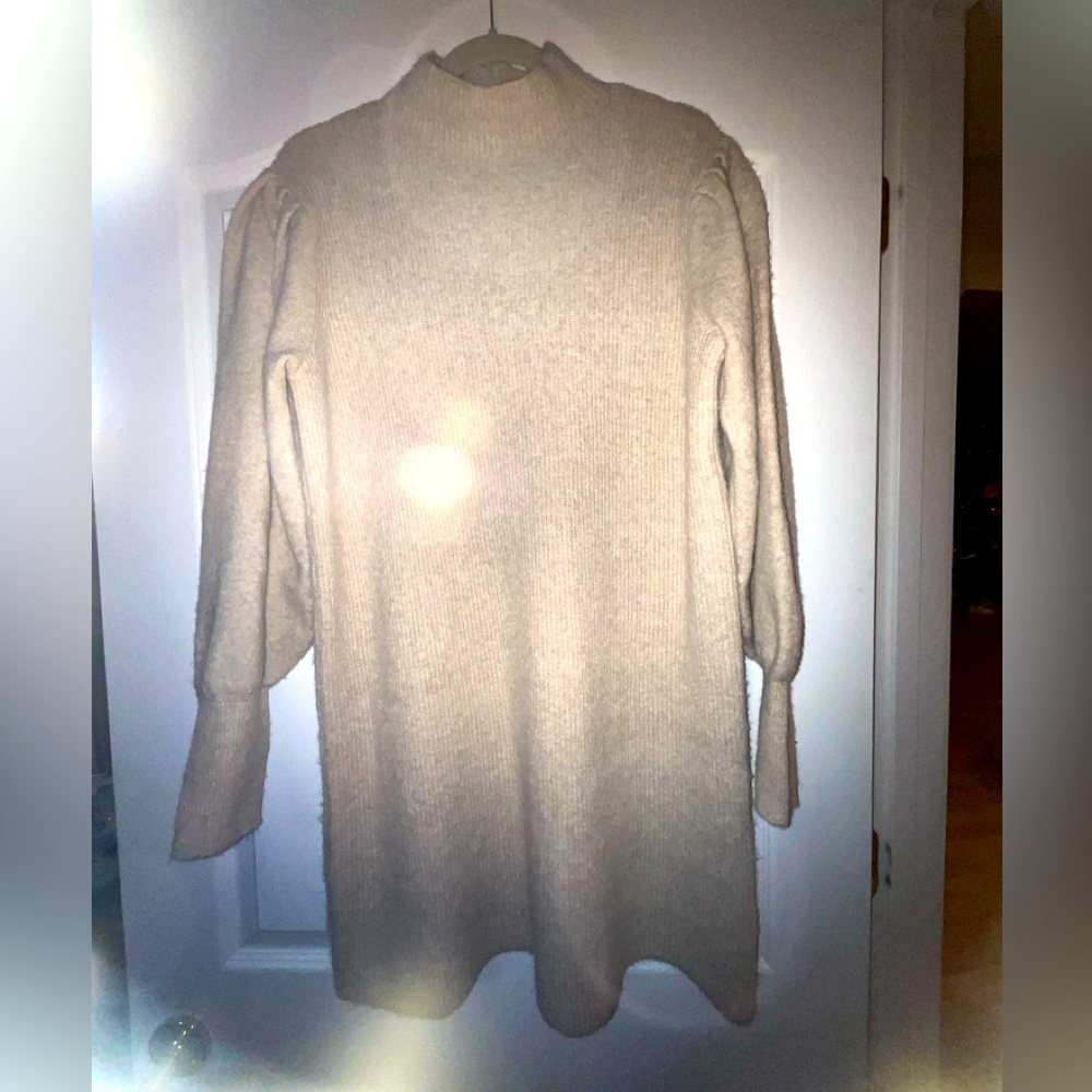 Blu Pepper Oatmeal sweater dress size large